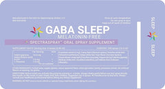 SpectraSpray vegan, natural formula with GABA and L-Theanine for relaxation.