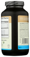 Spectrum Essentials fish oil softgels pour showing easy-to-swallow capsules for omega-3 intake