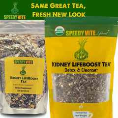 SpeedyVite KB LifeBoost loose leaf blend ready for a fresh brew