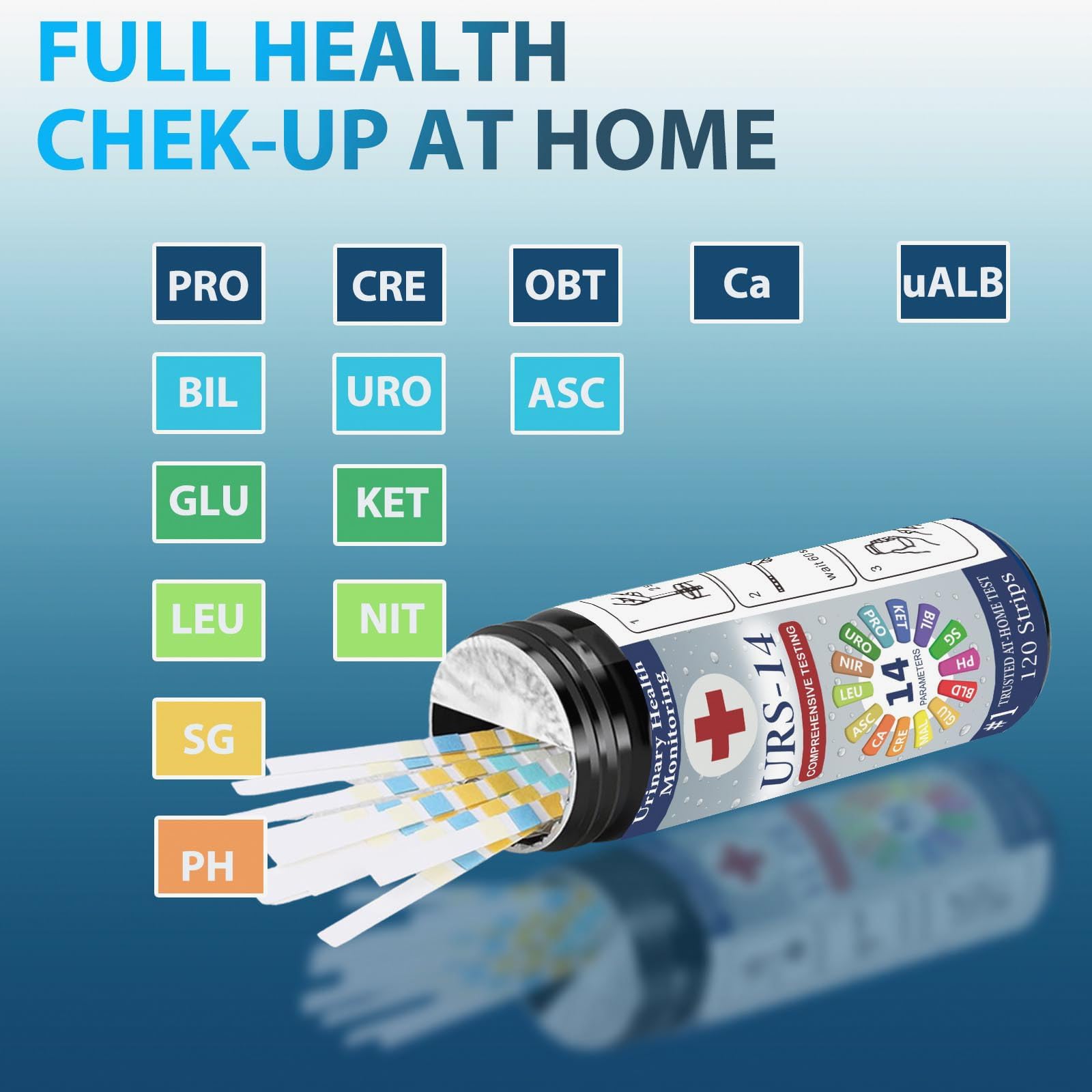 Spehomy-Test URS strip dip-action demonstrates simple sample application.