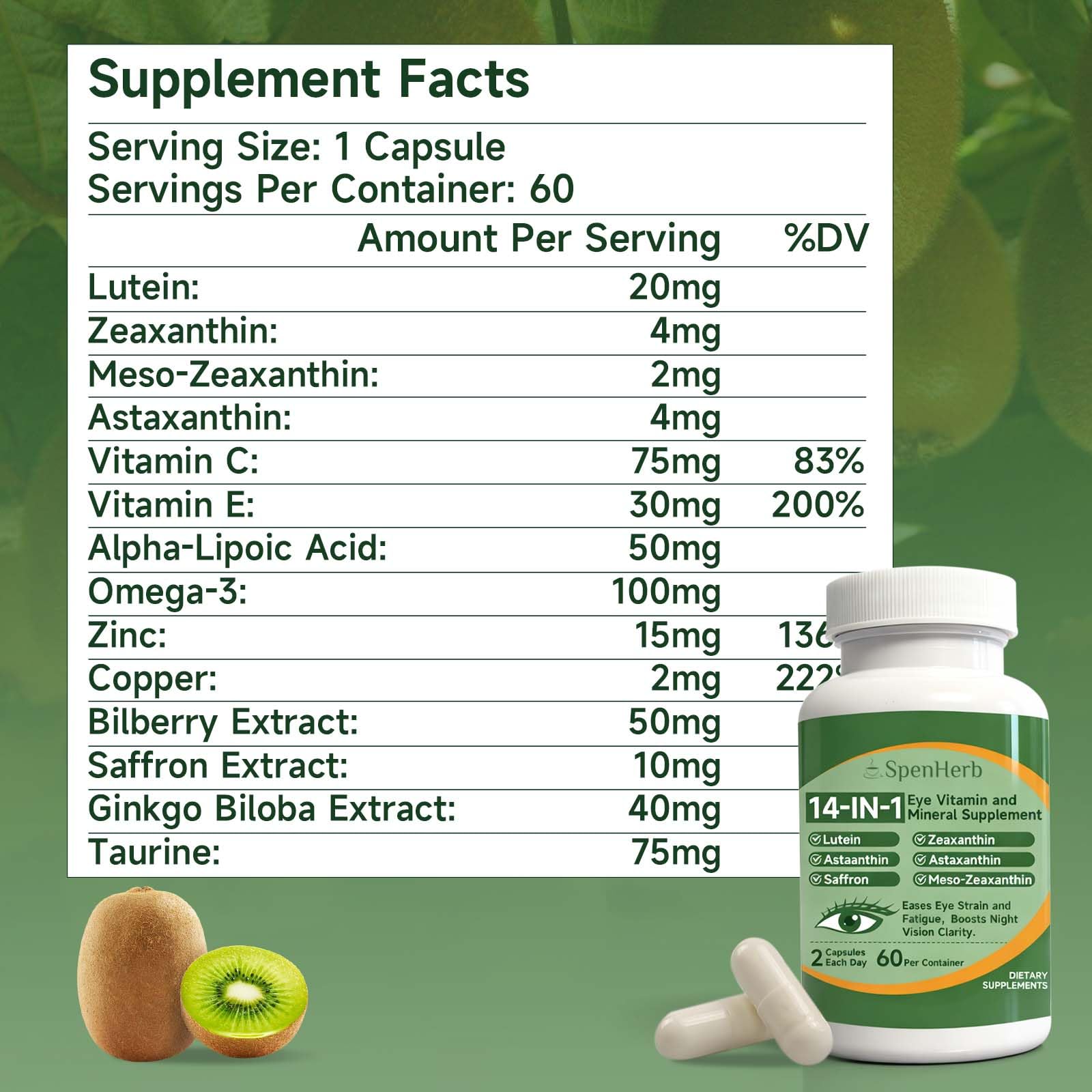 SpenHerb non-GMO vegan label underlines clean nutrition
