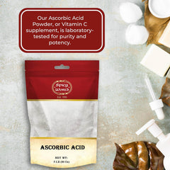 Spicy World Vitamin C powder packaged in the USA for bulk value.
