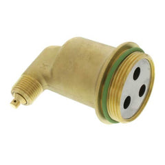 Vent head installation view by Spirotherm showing compact replacement