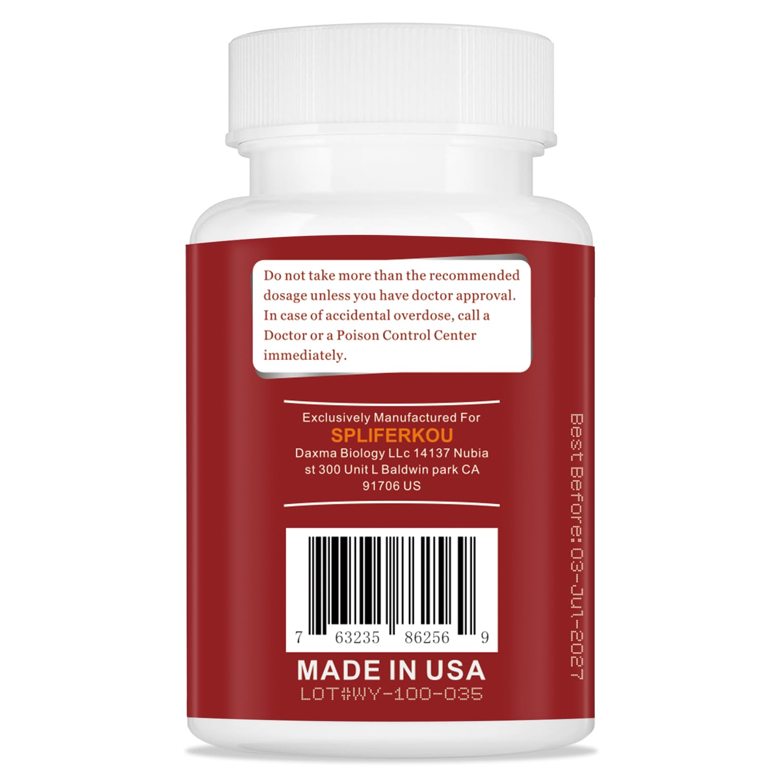 Spliferkou 180-capsule set for extended antioxidant support.