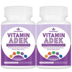 Spliferkou ADEK vitamins bottle shows a complete multivitamin blend for daily vitality