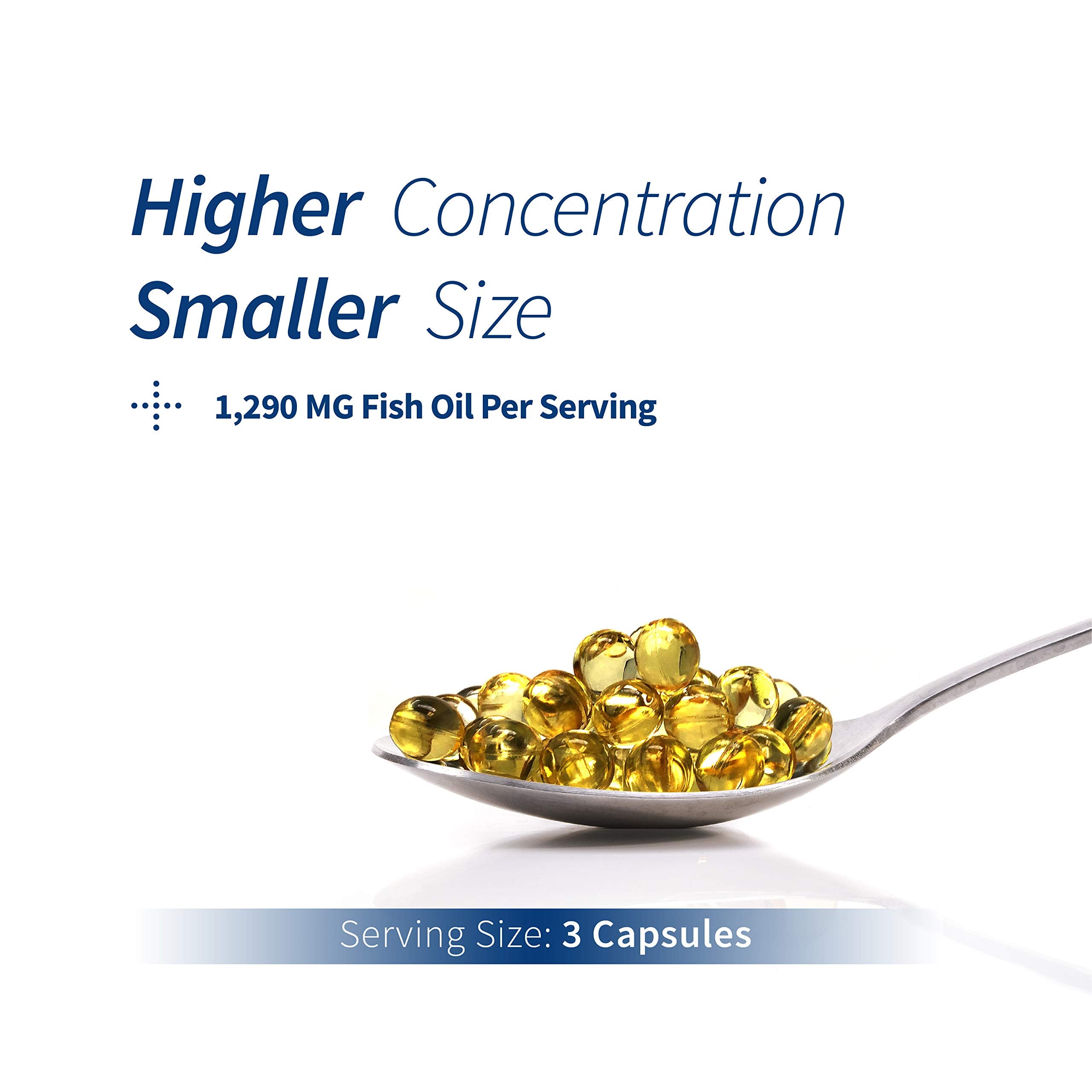 Spoonful Mini Omega-3 softgel capsules close view for quick absorption