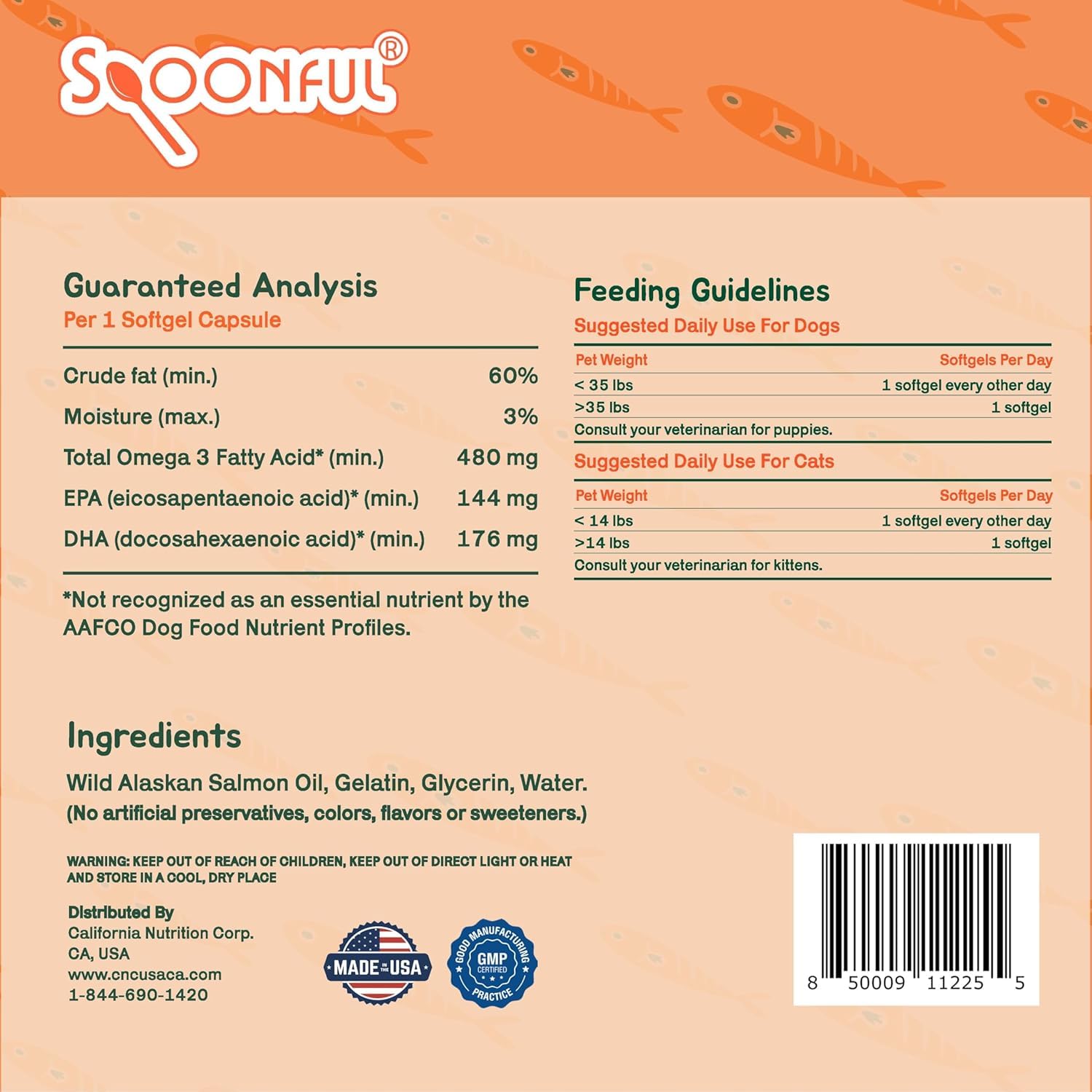 Spoonful Salmon Squeeze blister-pack protection preserves freshness.