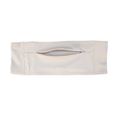 Spoonie Threads Double Pocket Belt front pocket with zip access for easy device retrieval