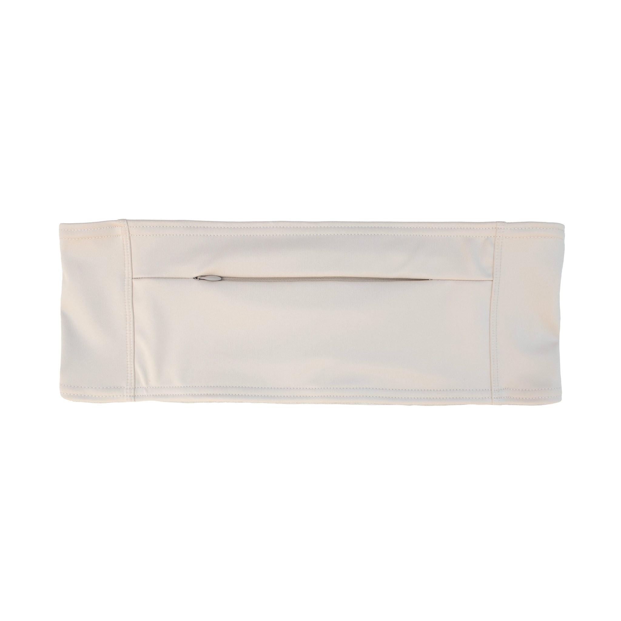 Spoonie Threads Double Pocket Belt worn at the waist with front view for hands-free comfort