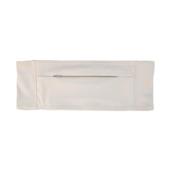 Spoonie Threads Double Pocket Belt worn at the waist with front view for hands-free comfort