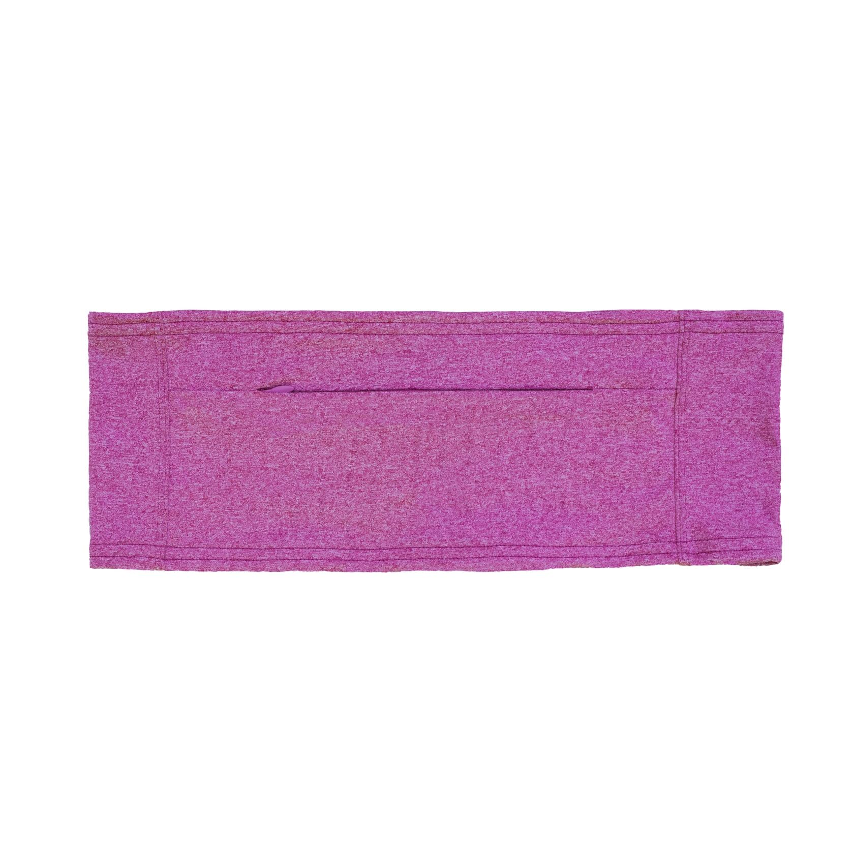 Spoonie Threads Double Pocket Belt front view for hands-free carrying of devices.