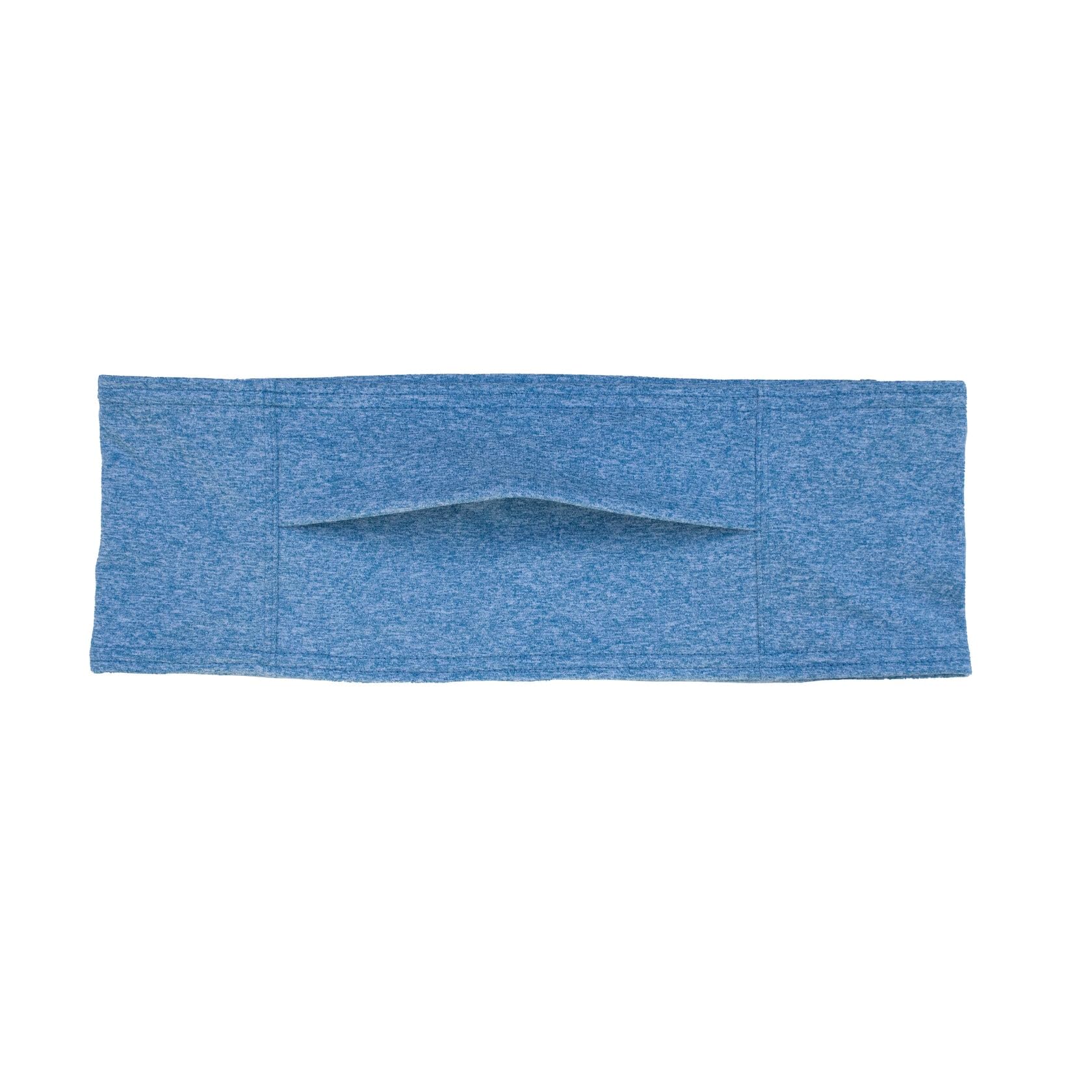 Spoonie Threads Double Pocket Belt reinforced interior opening for tubing management.
