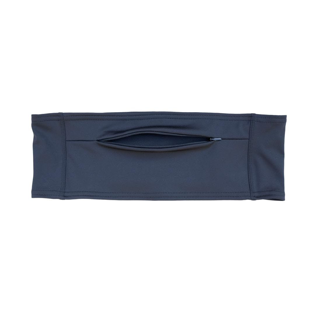 Spoonie Threads belt worn over clothes demonstrates discreet carry during workouts