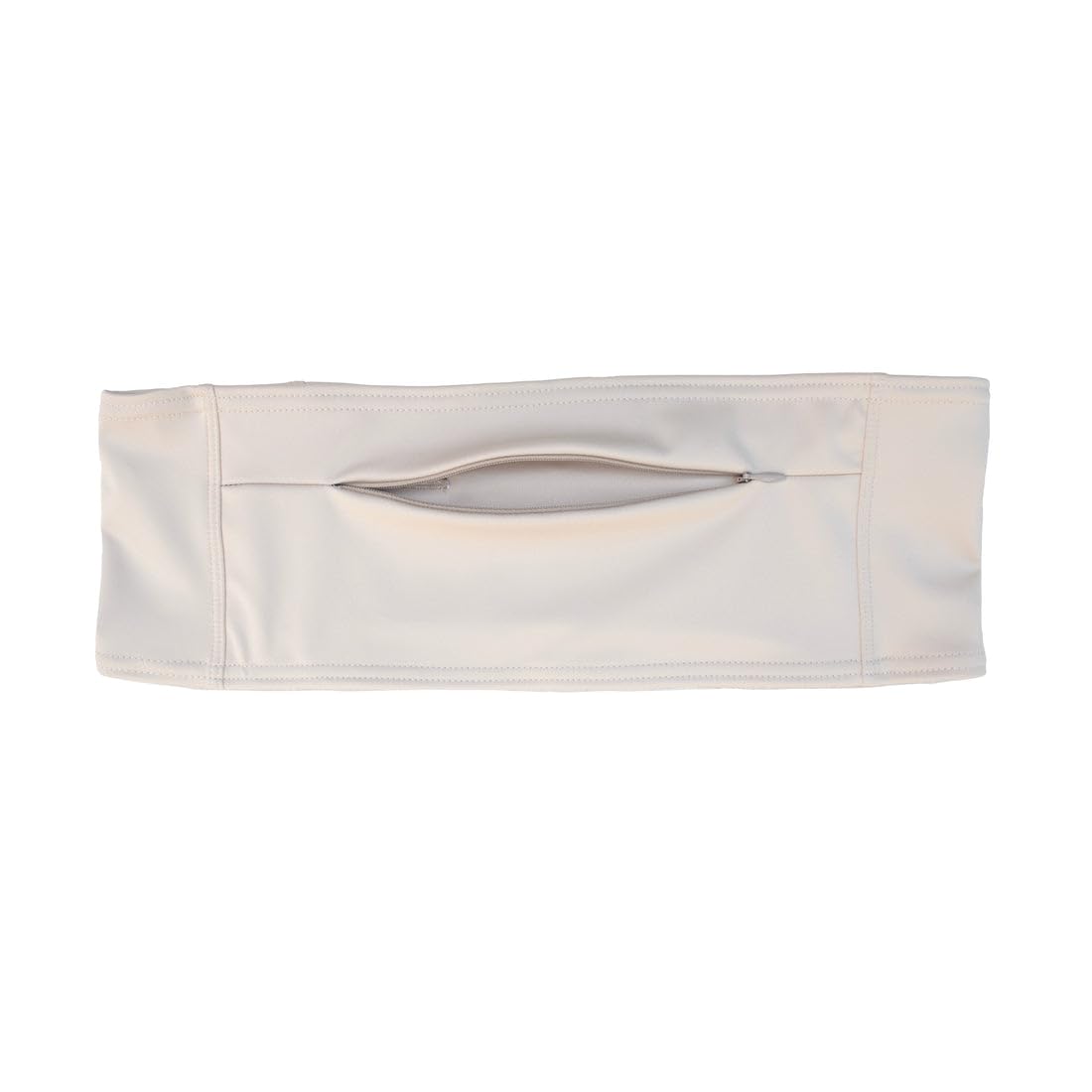 Spoonie Threads Double Pocket Belt worn at the waist, comfortable for daily activities.