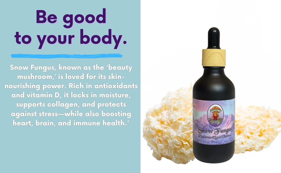 Ingredients note highlighting 100% fruiting bodies in Sporenity tincture.