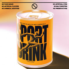 Sport Drink Baja Gold sea salt visual for mineral-rich hydration support.
