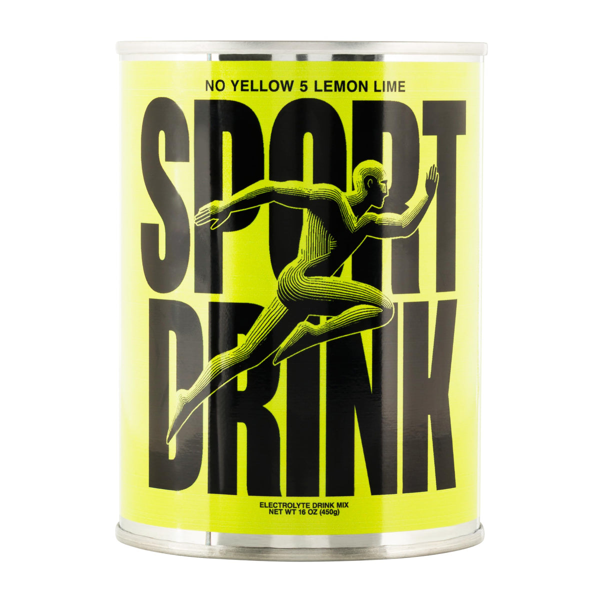 SPORT DRINK electrolytes powder with lemon-lime flavor for refreshing hydration during workouts