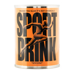 Sport Drink orange-lime powder image highlights real fruit flavor for refreshing hydration.