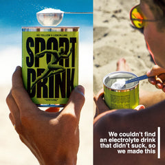 SPORT DRINK ideal for pre-workout hydration to fuel training