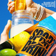 Sport Drink real-fruit sparkle shows natural fizz without artificial additives.