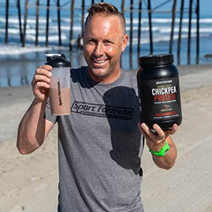 Sport Formula 99 green smoothie with protein showing vibrant color and texture.