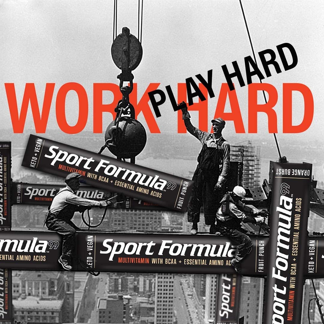 Sport Formula 99 keto-friendly daily supplement for active individuals.