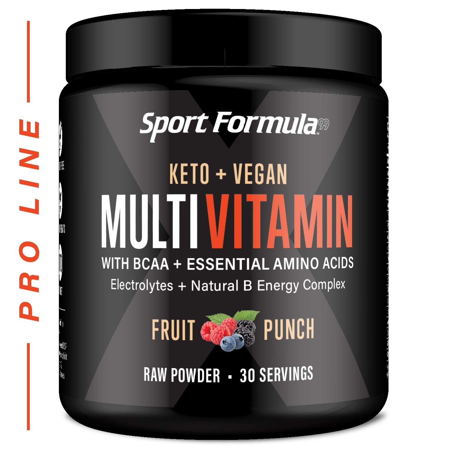 Sport Formula 99 multivitamin powder tub for daily wellness