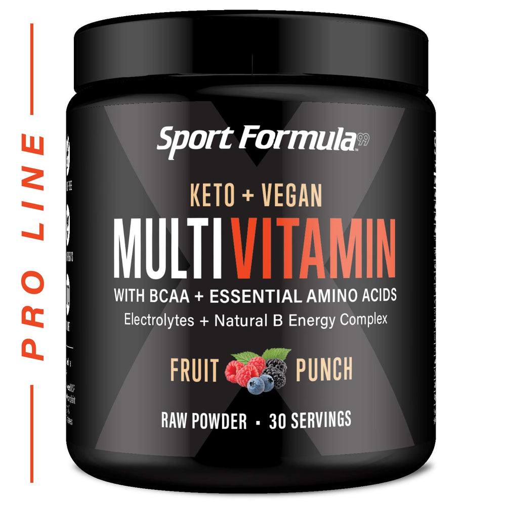 Sport Formula 99 multivitamin powder tub for daily wellness