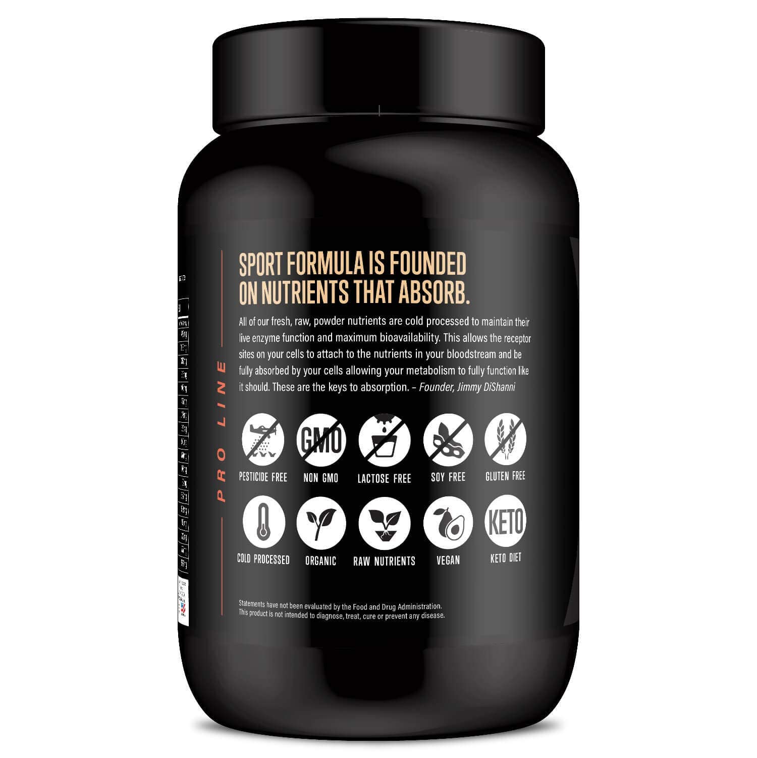 Sport Formula 99 protein powder bowl with toppings for a balanced meal idea.