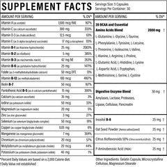 Sport Formula 99 raw vegetarian nutrients promote metabolism with clean ingredients.
