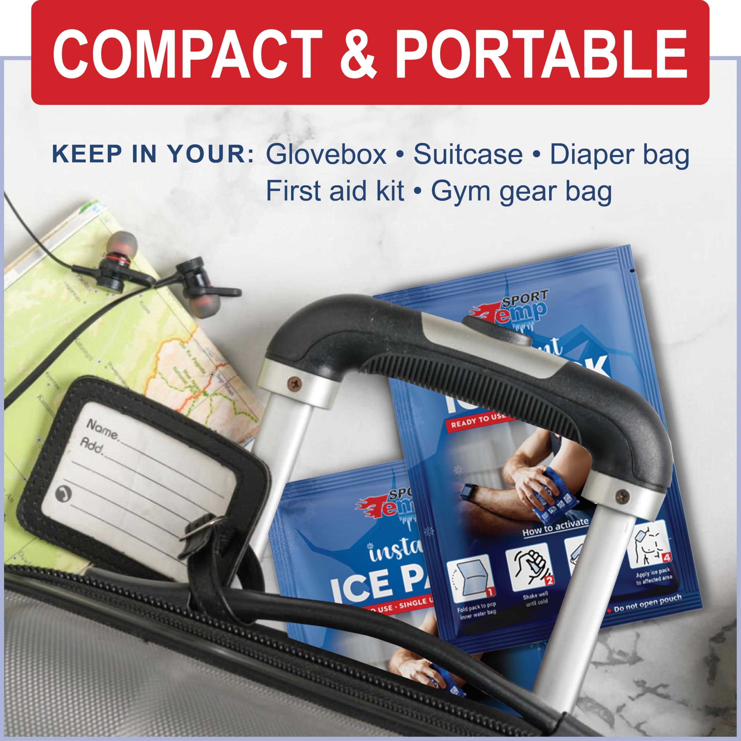 Sport Temp trusted by professionals for quick cold therapy