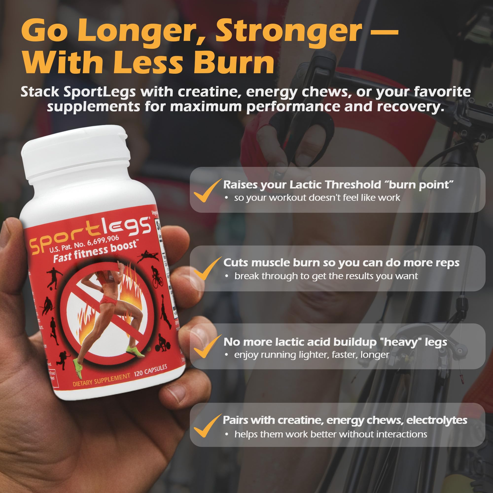 SPORTLEGS label-nsf-certified shows trusted certification for sport competition