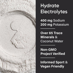 Sports Research Hydrate mixed beverage in a glass illustrates refreshing hydration after workouts.