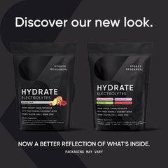 Sports Research Hydrate Raspberry Lemonade stick in use during workout