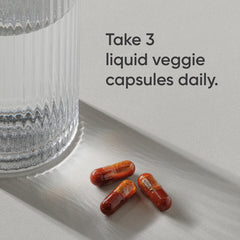 Sports Research Liposomal Vitamin C capsules close-up—high absorption potential.