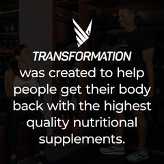 SPR BODY Transformation Protein shaker glass with a frothy vanilla shake.