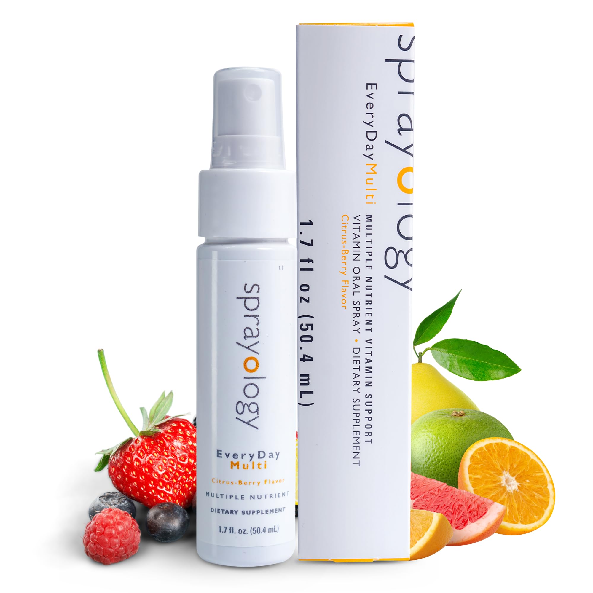 Sprayology Everyday Multi Spray bottle for quick daily nutrition.