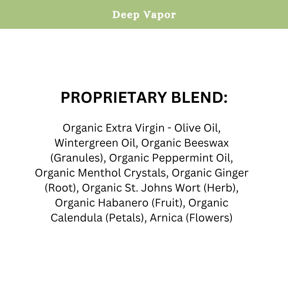 SPRIGS Deep Vapor chest application demonstrates easy, mess-free use.