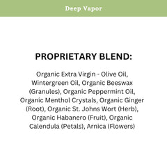 SPRIGS Deep Vapor chest application demonstrates easy, mess-free use.