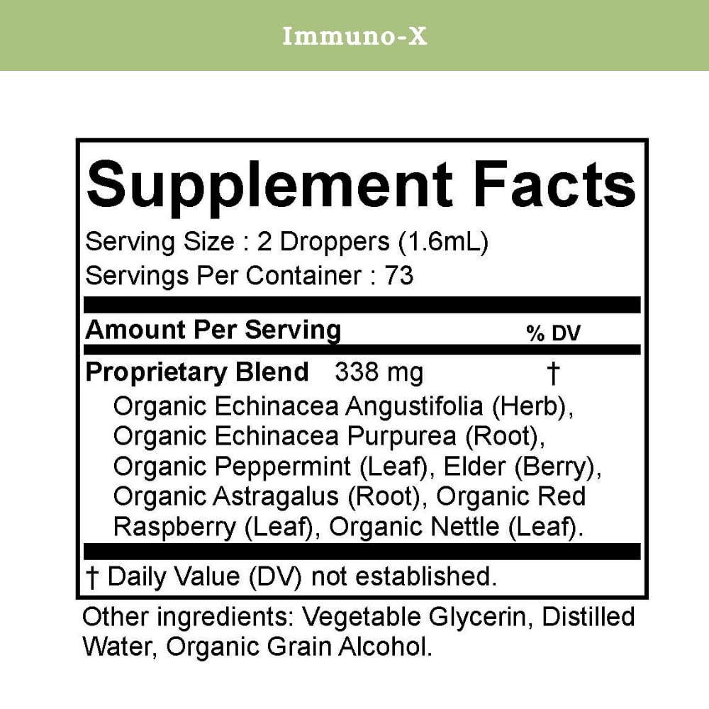SPRIGS Immuno-X family use in a home wellness setting