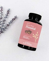 Sprigs Mama Bear Prenatal tablets arranged for daily use