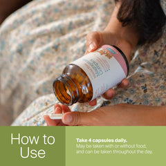 Sprigs Mama Bear daily dosing image suggesting four capsules per day.