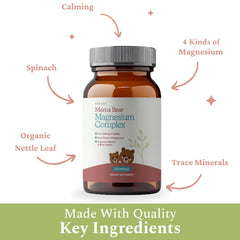 Sprigs Mama Bear ingredients list featuring nettles and spinach for natural prenatal nutrients.