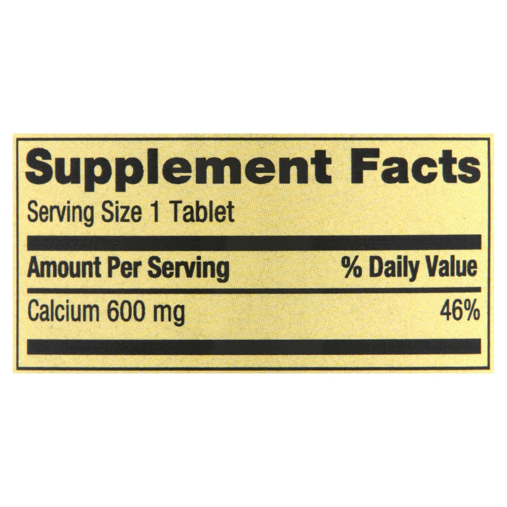 Spring Valley Calcium 600mg packaging set ready for stocking.