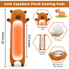 Sprinqdawin Capybara plush in soft fabric invites hugs and warmth.