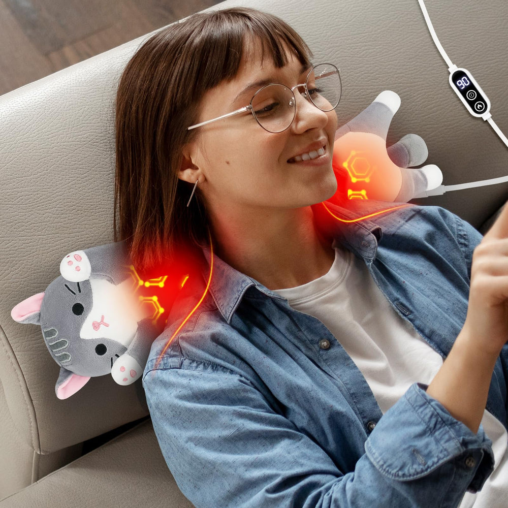 Sprinqdawin Cat Heating Pad heat areas back abdomen for targeted warmth.