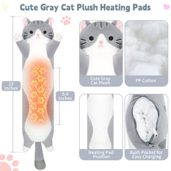 Sprinqdawin Cat Heating Pad USB cable extended reach for versatile use.