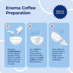Squatty Potty Enema Coffee Peru-origin beans for flavor.
