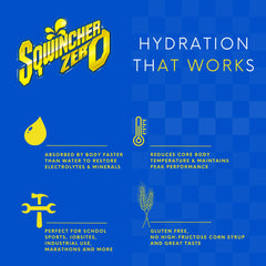 Sqwincher Zero Qwik Stik Orange dissolving in water for fast hydration