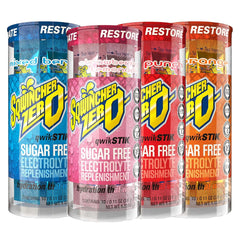 Sqwincher Zero Qwik Stik packets for on-the-go hydration